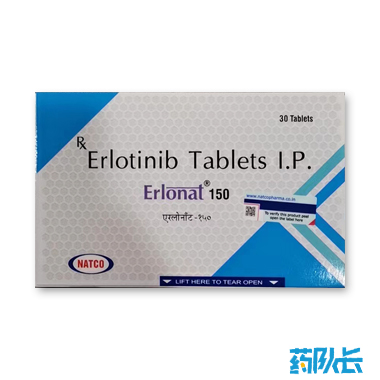 厄洛替尼 印度natco 150 mg*30粒