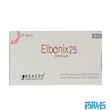 艾曲波帕，孟加拉碧康，25 mg*28片