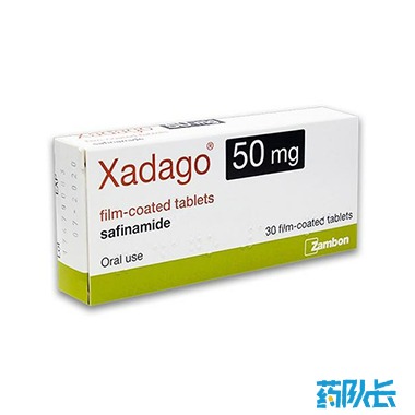 沙芬酰胺，德国zambon，50 mg*30片