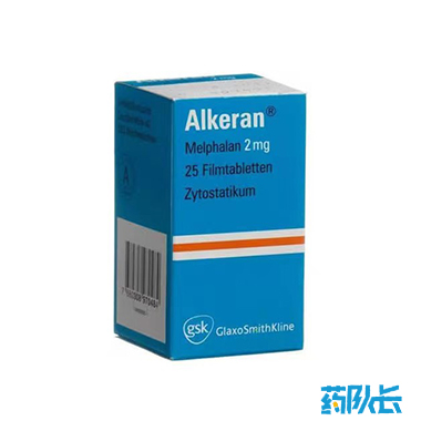 马法兰英国葛兰素史克2mg*25片