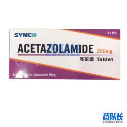 中国香港SYNCO的乙酰唑胺片